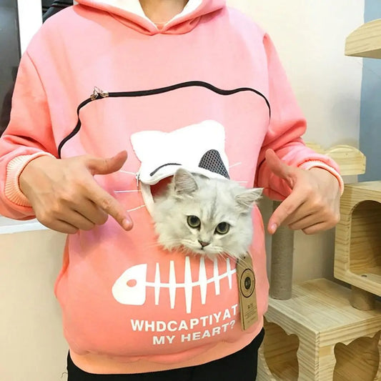 Cat Pouch Hoodie