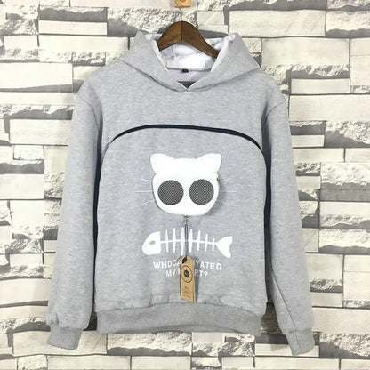 Cat Pouch Hoodie