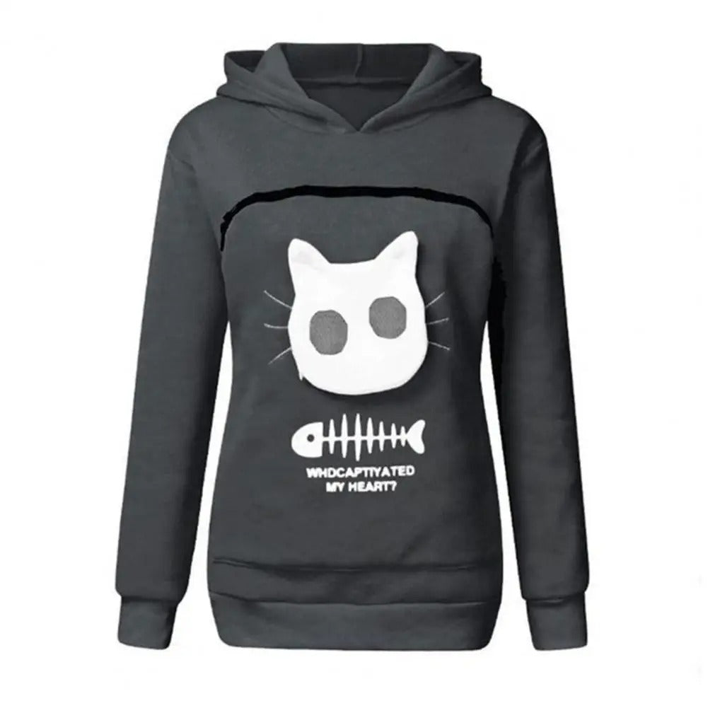 Cat Pouch Hoodie