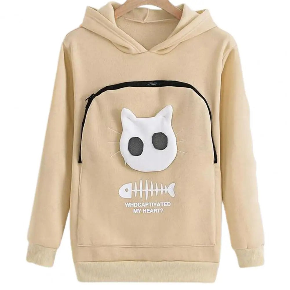 Cat Pouch Hoodie