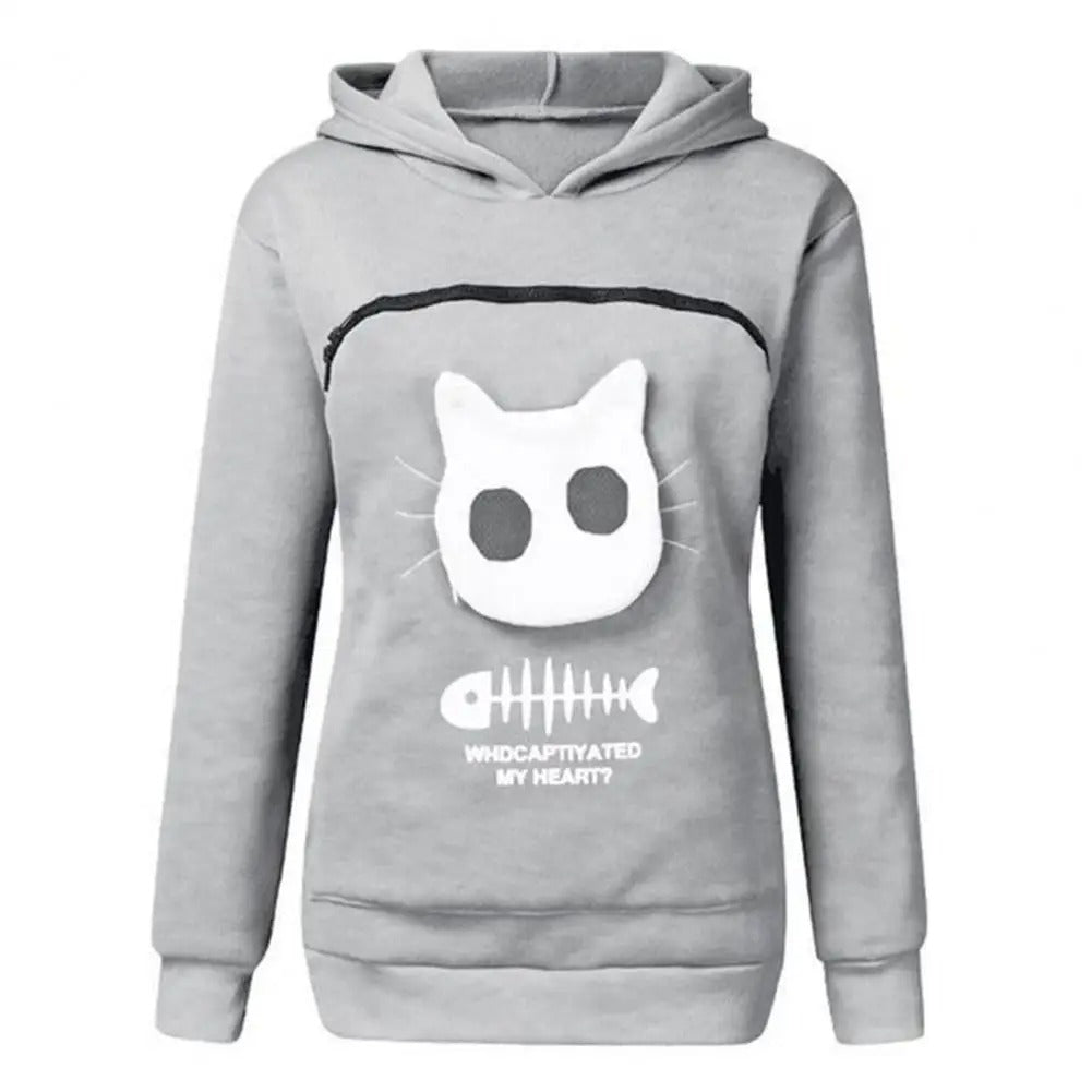 Cat Pouch Hoodie